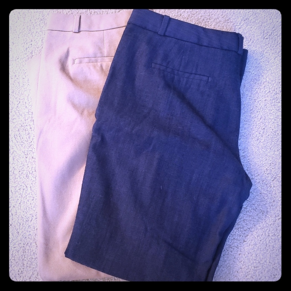 Banana Republic Ryan pants (2 pairs)